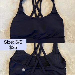 Lululemon women’s sports bra